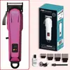 Cortapelos Eléctrico de Nuevo Modelo Transfronterizo Colorido Espejo Herramienta de Peluquería de Alta Potencia Recortador de Cabello Eléctrico Tijeras para Cortar el Cabello