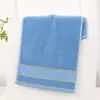 Toalha Jacquard 100% Algodão Faixa de Cetim Toalha de Rosto Colmeia Espessa Absorvente Toalha de Rosto para Lavar o Rosto Doméstica Fabricante de Toalhas para Presente de Supermercado Atacado