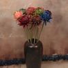 Flores Artificiales para Accesorios de Fotografía, Arreglos Florales de Lujo Ligero Hechos a Mano, Bolas Creativas de Plantas Verdes, Decoración Nórdica Suave Flores de Seda al por Mayor