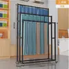 Estante de Exhibición para Cortinas, Tarjeta de Color de Tejido para el Hogar, Muestra de Tela, Soporte de Exhibición para Exposiciones
