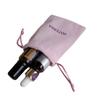 Terciopelo de piel de venado de alta calidad actividades de regalo aceite esencial paquete de regalo bolsillo cosméticos joyería pequeña embalaje con cordón bolsa de regalo
