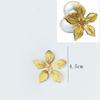Não. 8 Pato DIY Grampo de Cabelo Flor Joia Adorno de Cabeça de Pato Acessórios de Metal Material Estilo Antigo Retrô Peça de Flor Asas