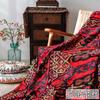 Mantel Estilo Étnico Algodón y Lino Estudio de Estampado Cubierta de Mesa Tela para Mesa de Café Rectangular Cuadrado del Hogar