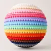 Encaje de pompón de un solo lado de 1.3 cm, pasamanería de cuentas de color macarrón, accesorio decorativo DIY para bombas de baño