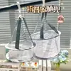Kit de Limpeza para Pincéis de Maquiagem, Esponja de Beleza, Aplicador de Pó, Bolsa de Rede, Ferramenta de Limpeza de Silicone, Conjunto de Três Peças para Lavar e Secar, Tigela de Limpeza