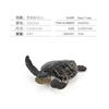 Simulação transfronteiriça modelo de animal marinho infantil mini tubarão-baleia golfinho tartaruga leão-marinho ornamentos sólidos estáticos feitos à mão