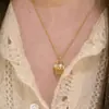 Cesta de Dinero Nicho Entrada Lujo Zircón Collar Cesta Trenzada Estéreo Perla Incrustada Diamante Elegante Exquisito Cadena para Clavícula Cadena Corta