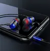 Auriculares In-Ear R4Metal con Cable, Universales para Teléfonos Móviles, Jack de 3.5mm, Adecuados para Gaming, Pubg, Computadora, Karaoke y Cantar