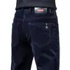 Pantalones Casuales de Pana para Hombre 2026 Nuevo Primavera Gama Alta Elásticos Ajustados Rectos Pantalones de Primavera para Hombre
