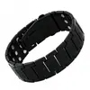 Artículo Popular Transfronterizo: Pulsera Magnética Antigua de Cobre Rojo de Tres Filas para Hombres, Pulsera Magnética Ancha con Escudo Cuadrado en Relieve