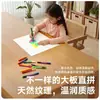 Solid wood dining table and chairs for home use, rectangular island table, partition table, large rectangular table, natural wood style home dining table