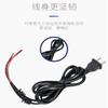 Suministro directo de fábrica secador de zapatos cable con funda de goma de silicona cable con enchufe eléctrico enchufe uno-dos cable de alimentación cuadrado