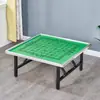 Mesa de Ajedrez Cuadrada Mesa de Mahjong para Estudiantes Plegable Simple para el Hogar Frotada a Mano Mesa de Comedor para Dormitorio Doble Propósito Apartamento Pequeño para Dos Personas