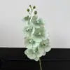 Nueva Orquídea de Encaje de 7 Cabezas Impresa en 3D, Flor Artificial con Textura de Película de Alta Calidad, Flor Falsa para Exportación, Flor Artificial