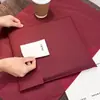 Saco de Plástico Fosco Vermelho Ankora Saco de Embalagem Bolso Plano Saco de Embalagem Interna para Roupas Embalagem à Prova d'Água e de Poeira Saco para Presente
