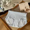 Ropa Interior Femenina Sin Costuras de Cintura Media 10A Antibacteriana, Amigable con la Piel, No Sudorosa, Elástica, que se Ajusta a las Caderas, Alto Valor Estético, Color Sólido, Ropa Interior para Mujeres Jóvenes