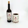 Adesivo de Rótulo de Vinil Permanente Impresso Personalizado para Garrafas de Whisky, Porta-Retrato Artesanal