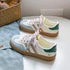 Baikuang Zapatos de Entrenamiento Alemanes Vintage para Mujer Primavera y Verano 2024 Nuevas Zapatillas Deportivas Casuales Coreanas Combinan con Todo Zapatos Forrest Gump para Niña
