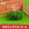 Materiais para Modelo Arquitetônico de Mesa de Areia, Paisagem em Miniatura DIY Aglomerados de Flores Feitos à Mão