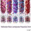 Patch laser flash 2mm lantejou de unha pó glitter glitter usável gota de cola de unha cânhamo fluido material de preenchimento DIY
