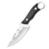 Faca de exterior de fábrica martelo de forjamento multifuncional padrão de martelo faca de carne manual camping portátil pequena faca reta sobrevivência ao ar livre autodefesa