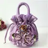 2026 Nuevo Modelo Bolso para Teléfono Móvil, Billetera para Monedas, Bolso de Noche, Bolso de Mano para Mujer, Neceser, Bolso Cubo Floral, Bolso Hecho a Mano para Mujer