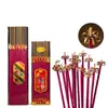 Flores Desabrochando, Riqueza e Prosperidade, Incenso Sem Fumaça, Incenso Desabrochando, Incenso Doméstico, Incenso para Oferta a Buda e ao Deus da Riqueza, Incenso de Lótus, Incenso de Alta Qualidade, Incenso Grosso, Incenso Atrai Dinheiro