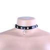 Collar de diamantes de colores punk estilo Harajuku japonés y coreano, estilo callejero de moda, cadena de clavícula para mujer, collar cruzado de discoteca, decoración creativa