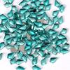 Amazon Mais Vendido Transfronteiriço Azul Lago Arte de Unhas Diamante Fundo Plano Diamante de Formato Especial Diamante de Vidro DIY Acessórios de Joalheria para Arte de Unhas