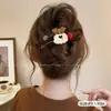 Elegante Pinza para el Cabello para Mujer, Pinza Retorcida de Alta Gama para la Parte Posterior de la Cabeza, Pasador Floral, Accesorio para el Cabello, Pinza de Pato, Pasador