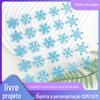 Adesivo Personalizado de Cebolinha em Pó Floco de Neve Mini Fofo Glitter Decorativo PVC Transparente Adesivo para Diário DIY Personalização
