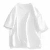 Camisetas unisex de manga corta de cinco cuartos, holgadas, con estampado de dibujos animados, para verano, al por mayor para fabricantes, en tallas grandes