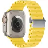 Para Apple Watch Ultra 2 Pulseira Marinha iWatch 9 Apple S10 Watch S9 Silicone 10 Novo S8