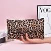 Bolsa de Almacenamiento Amazon Leopardo PU Transfronteriza Bolsa para Lápices Bolsa de Papelería Bolsa de Dinero Vintage Bolsa para Recibos Bolsa de Cosméticos Bolsa para Documentos