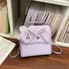 Mochila Casual Estilo Coreano Ins Tendência e Estilosa Nova Moda 2026 Mochila de Viagem de Nicho Bolsa Feminina de Ombro Único Fashion