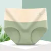 Roupa Íntima Feminina de Algodão Puro de Cintura Alta, Roupa Íntima Feminina Tamanho Grande, Calcinhas Femininas Respiráveis de Algodão Puro de Cintura Alta que Afinam a Barriga e Levantam o Bumbum Atacado