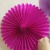 Flor de abanico de papel de panal directo de fábrica abanico de origami hueco decoración de celebración de fiesta de boda festiva Abanico de papel de copo de nieve
