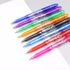 Bolígrafo Borrable de Color Papelería para Estudiantes Fricción Fácil Borrable con Calor Bolígrafo de Gel Transfronterizo Amazon Comercio Exterior Multicolor