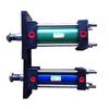 Molde Cilindro Móvil Ligero Mod Tipo Varilla Hidráulico Ajustable Carrera Acero Inoxidable Inducción Magnética Tipo Telescópico