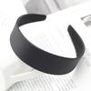 Diadema material DIY fuente de placa de luz fabricante pasador base de diadema de plástico negro accesorios manuales dientes antideslizantes