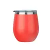 Amazon Taza de Huevo Acero Inoxidable 304 Doble Capa Aislamiento al Vacío Copa Fría para Vino Tinto Forma de U 8 oz Taza de Huevo