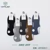 Jilin Luren Company Produz Meias Invisíveis 9110 Masculinas, Meias Cano Baixo de Malha Fina para Verão, Meias Invisíveis Masculinas Sem Costura