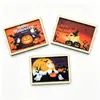 Casa de Muñecas Casa de Muñecas Sala de Estar Escena Accesorios Navidad Halloween Pintura al Óleo Mural DIY Madera Muebles Miniatura