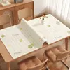 Mantel Minimalista para Mesa de Comedor, Resistente al Aceite, Impermeable, Resistente al Calor, Lujo Minimalista, Tacto de Alta Gama, Mantel Lavable, Nuevo Modelo 2025, Protector de Mesa