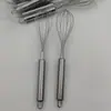 Atacado do Fabricante Batedor de Ovos Manual de Aço Inoxidável de 8 polegadas Mixer de Cozinha Ferramentas para Bolo Ferramentas de Confeitaria