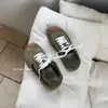 Zapatos de entrenamiento Agande de cuero genuino personalizados en lotes pequeños para aumentar la altura, para mujer, para exteriores, senderismo, deportes casuales, zapatos de tabla deportivos retro