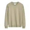 [Personalización Profesional] Sudadera Casual Simple para Hombre de Cuello Redondo Suave y Holgada de 380g de Capa de Aire de Cinco Capas