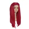 Skpop Cazadora Grupo Femenino Cabello Rizado Mira Peluca de Cosplay Rojo Rosa Cabello Largo Liso Zoe Trenzas Negras Rumi Morado