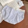Ropa Interior Niñas Algodón Puro 2025 Nuevo Estilo 10A Algodón Entrepierna Antibacteriana Calzones de Mujer Delgados de Verano Respetuosos con la Piel