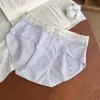 Roupa íntima feminina 100% algodão 2025 Nova 10A Forro 100% Algodão Verão Fina Amiga da Pele Calcinhas Femininas